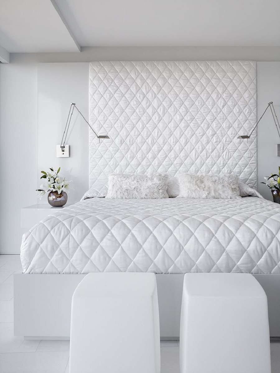 41 White Bedroom Interior Design Ideas Amp Pictures inside white apartment bedroom for Your property