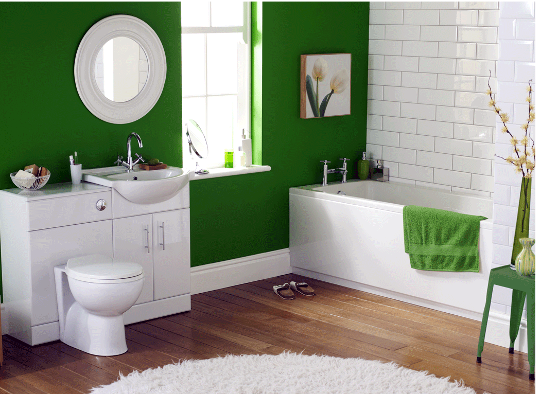White-And-Green-Colour-Scheme-In-Bathroom-Design-Idea